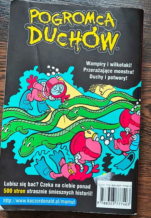 Komiks "Kaczor Donald - pogromca duchów"