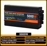 Conversor pasa camião 24v para 220v com 5000w