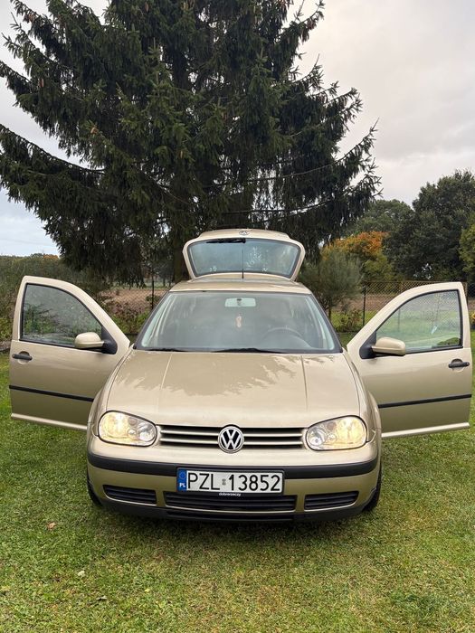 Volkswagen Golf GOLF IV 1.4 16V Benzyna+LPG złoty