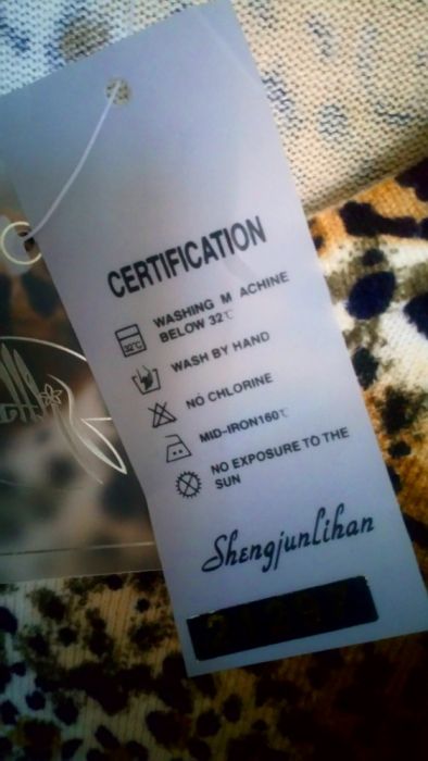 Sweterek ,,panterka"