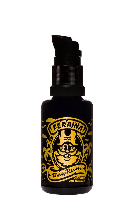Pan Drwal odżywczy olejek zmiękczający brodę Ferajna Bay Rum 30ml