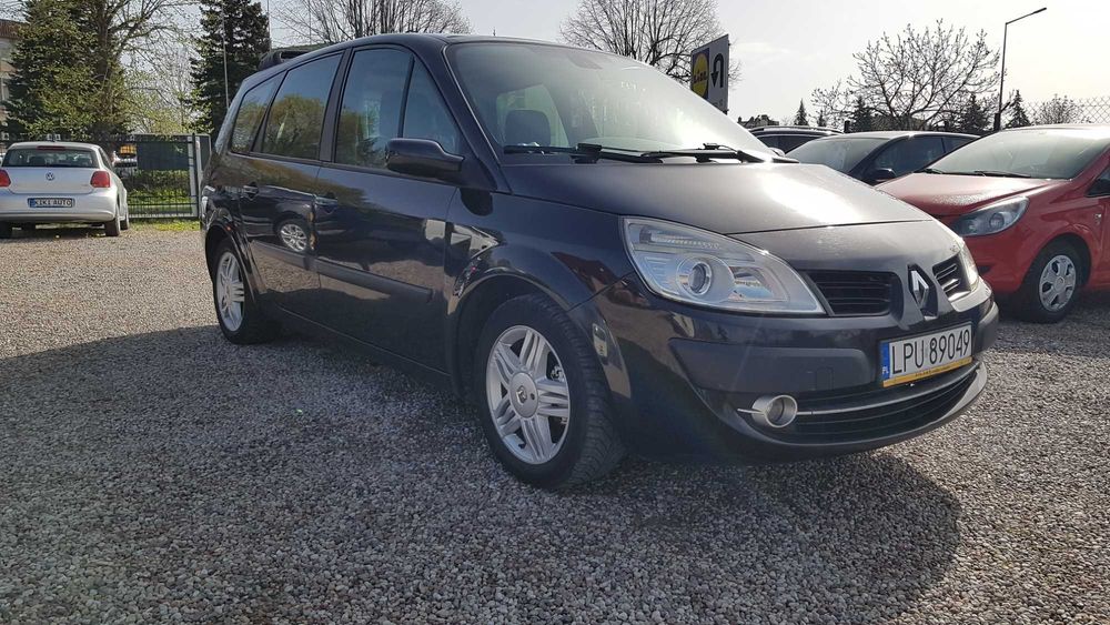 Renault Grand Scenic 1.6 Benz +LPG 111KM Zarejestrowany 5-cio osobow