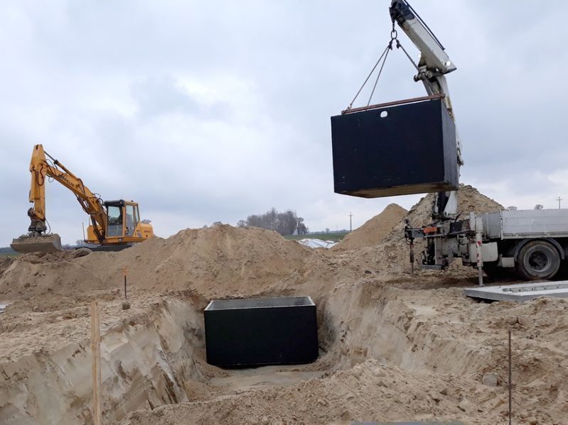 Zbiornik na szambo, deszczówkę, gnojowicę 10m3 PIOTRKÓW Tryb. szamba