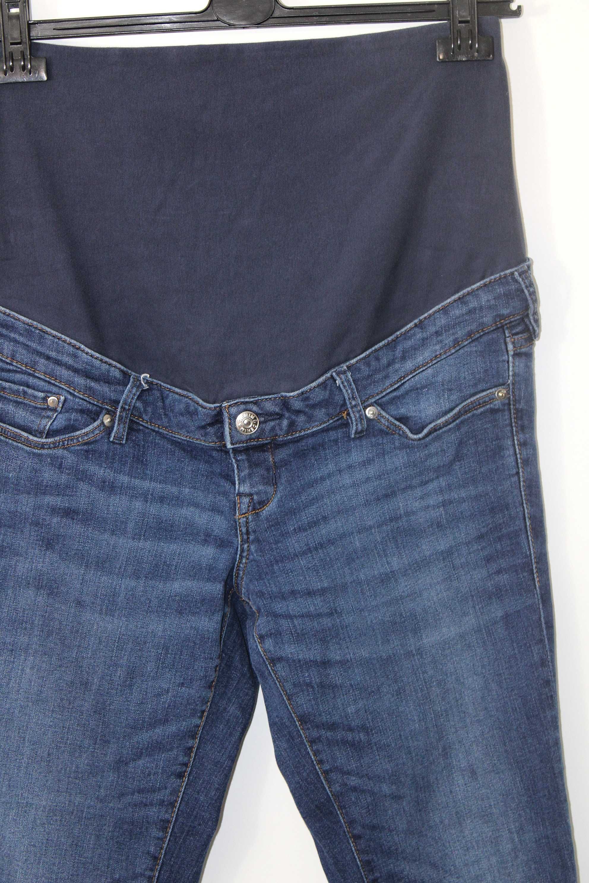 x7 &DENIM H&M Wygodne Spodnie Ciążowe Jeans Skinny 42 XL