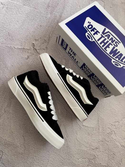 Vans knu skool ванс кну скул кеди на хутрі зимові кросівки