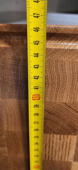 Deska sztorcowa dębowa duża