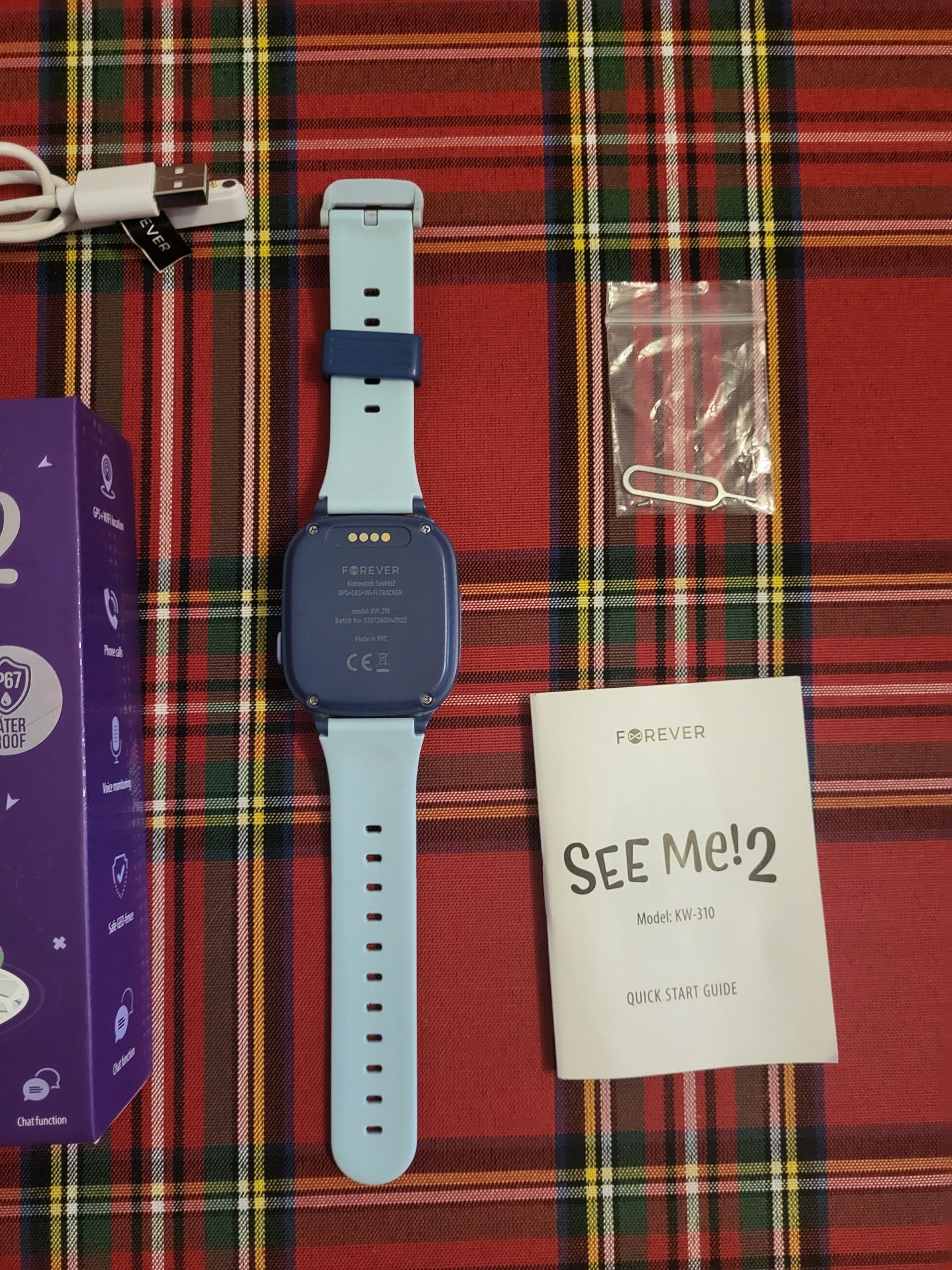 Smartwatch forever See Mee 2 GPS WiFi z gwarancją dla chłopca