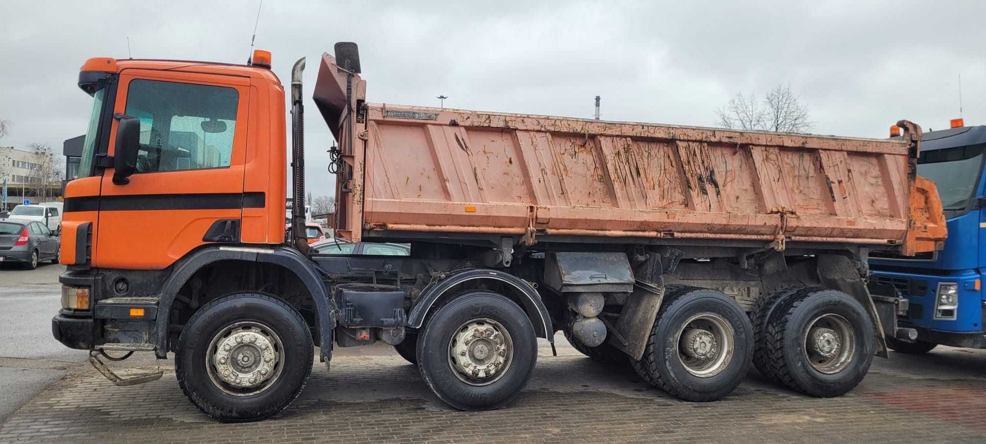 Wywrotka Scania 124 hydroburta
