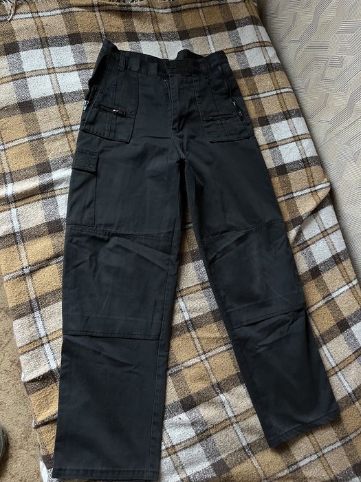 Чорні карго штани