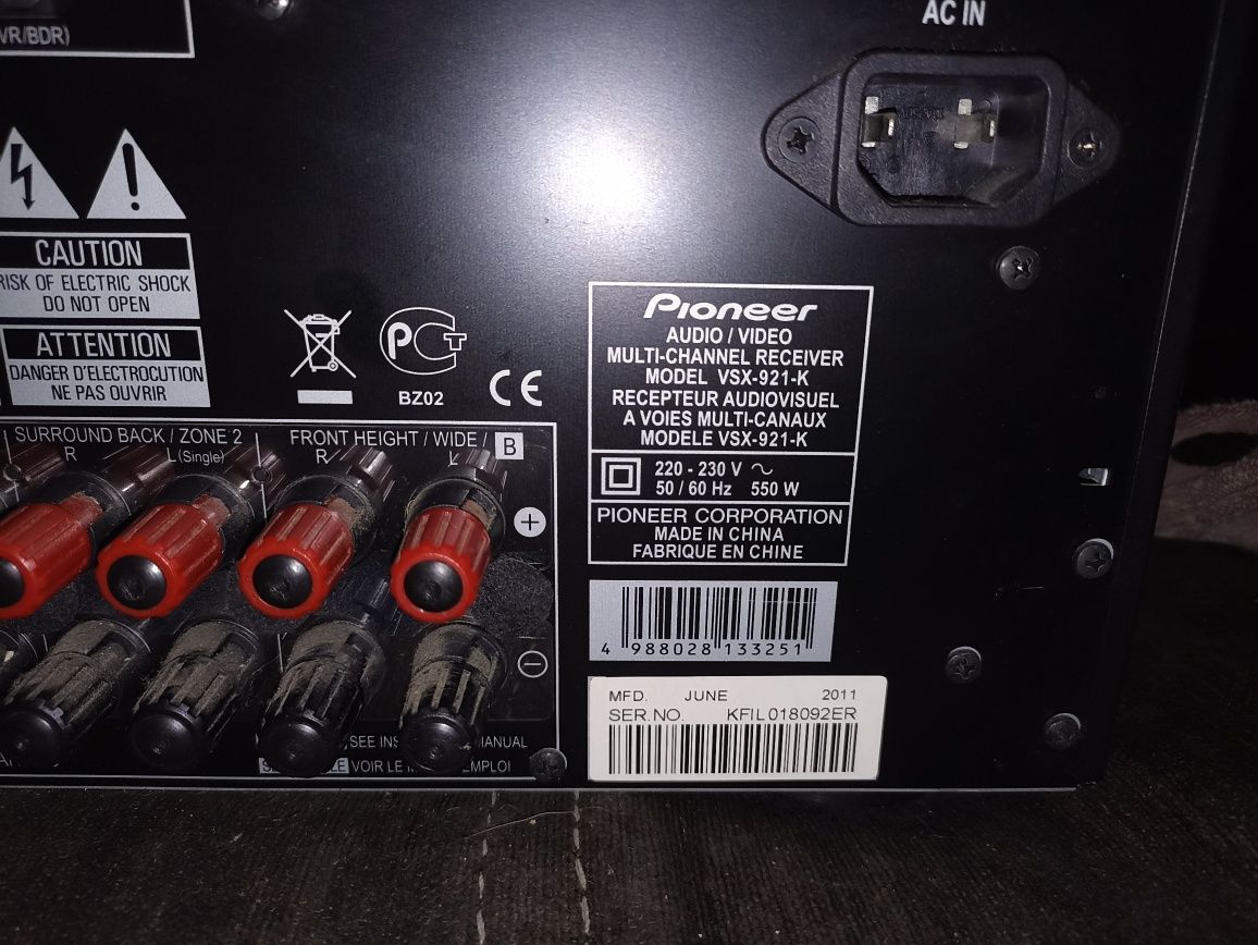 Amplituner Pioneer VSX-921-K