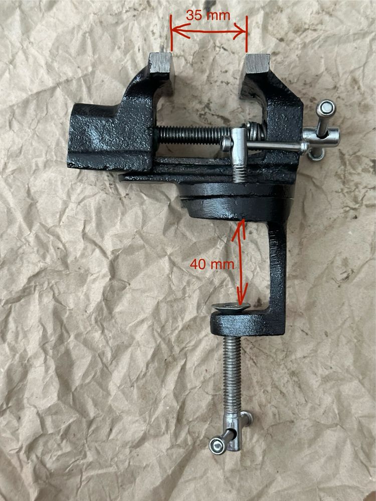 Imadło stołowe 62 mm