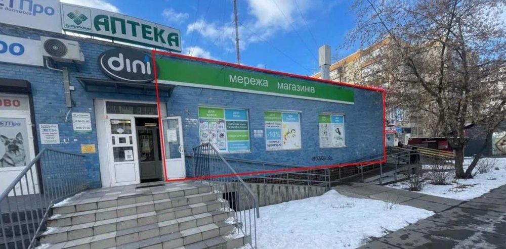 Здам на пр-ті. В. Івасюка, 65 приміщення на 129 м², без комісії