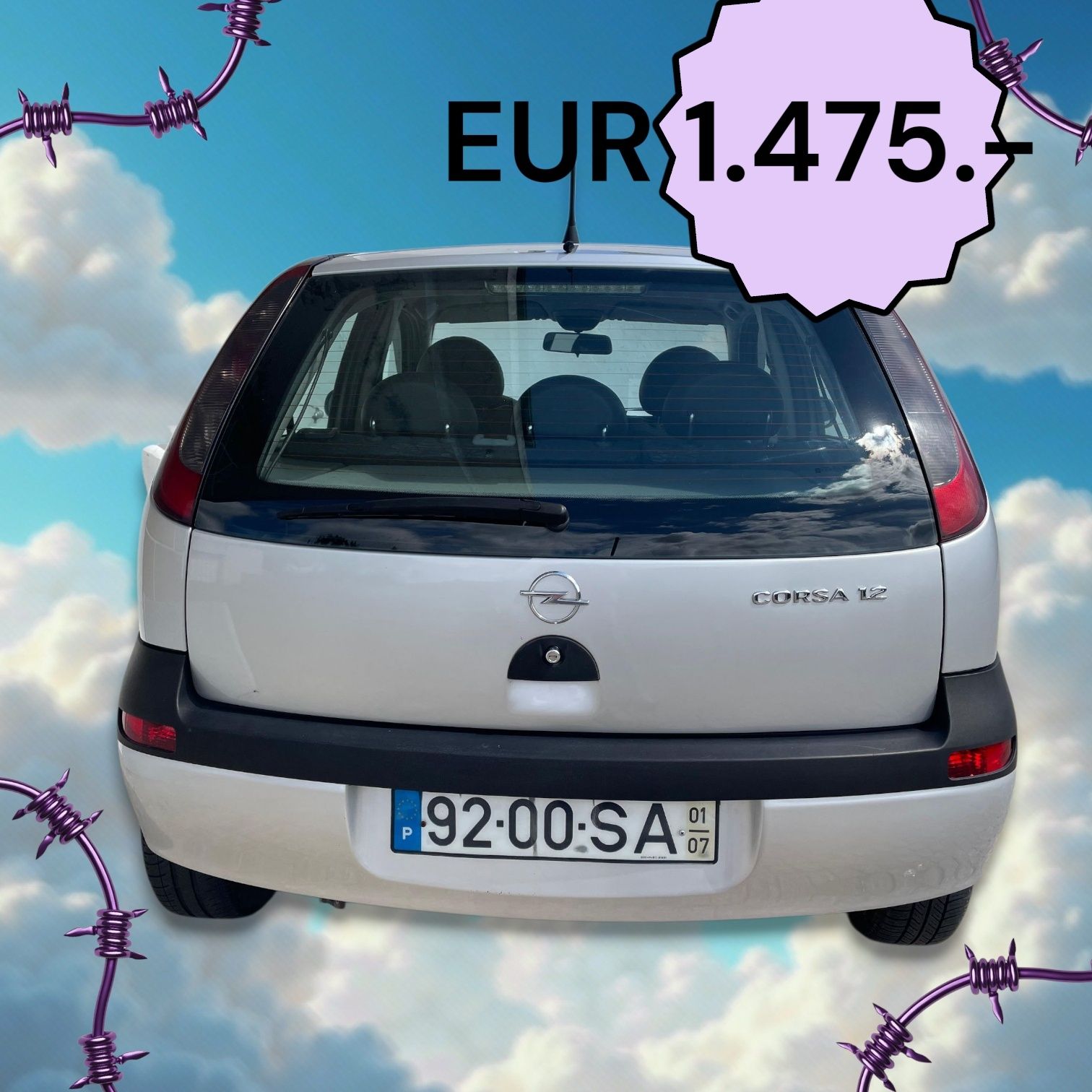 Opel Corsa C 1.2 Gasolina