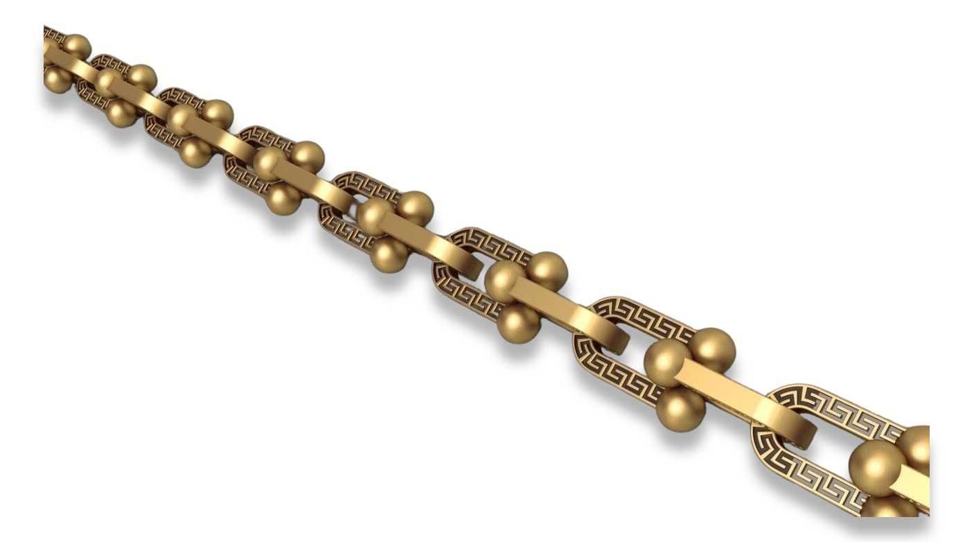 Złoty łańcuszek żółtego białego różowego 14k złota cgcc006 8mm Wrocław