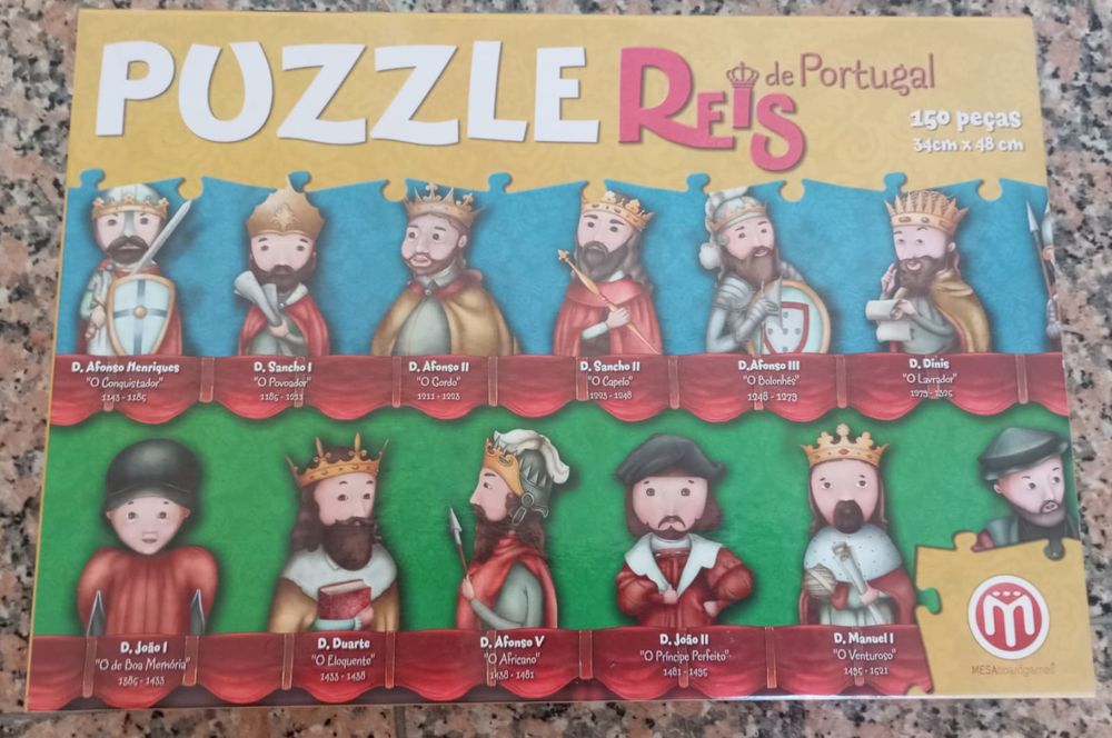 Puzzle Reis de Portugal
