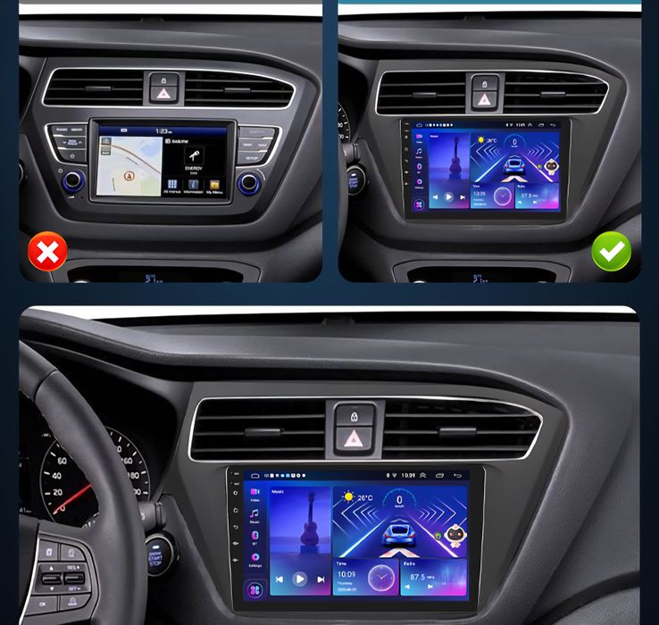 Radio nawigacja HYUNDAI i20 2018  2019 ANDROID Navi Gps
