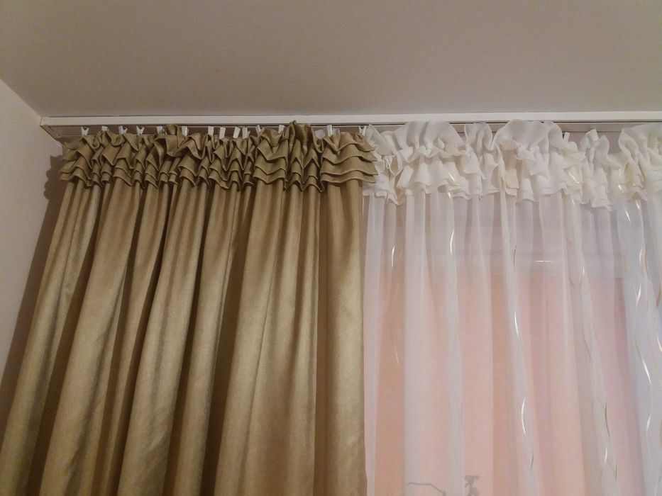 Firanka w kolorze ecru