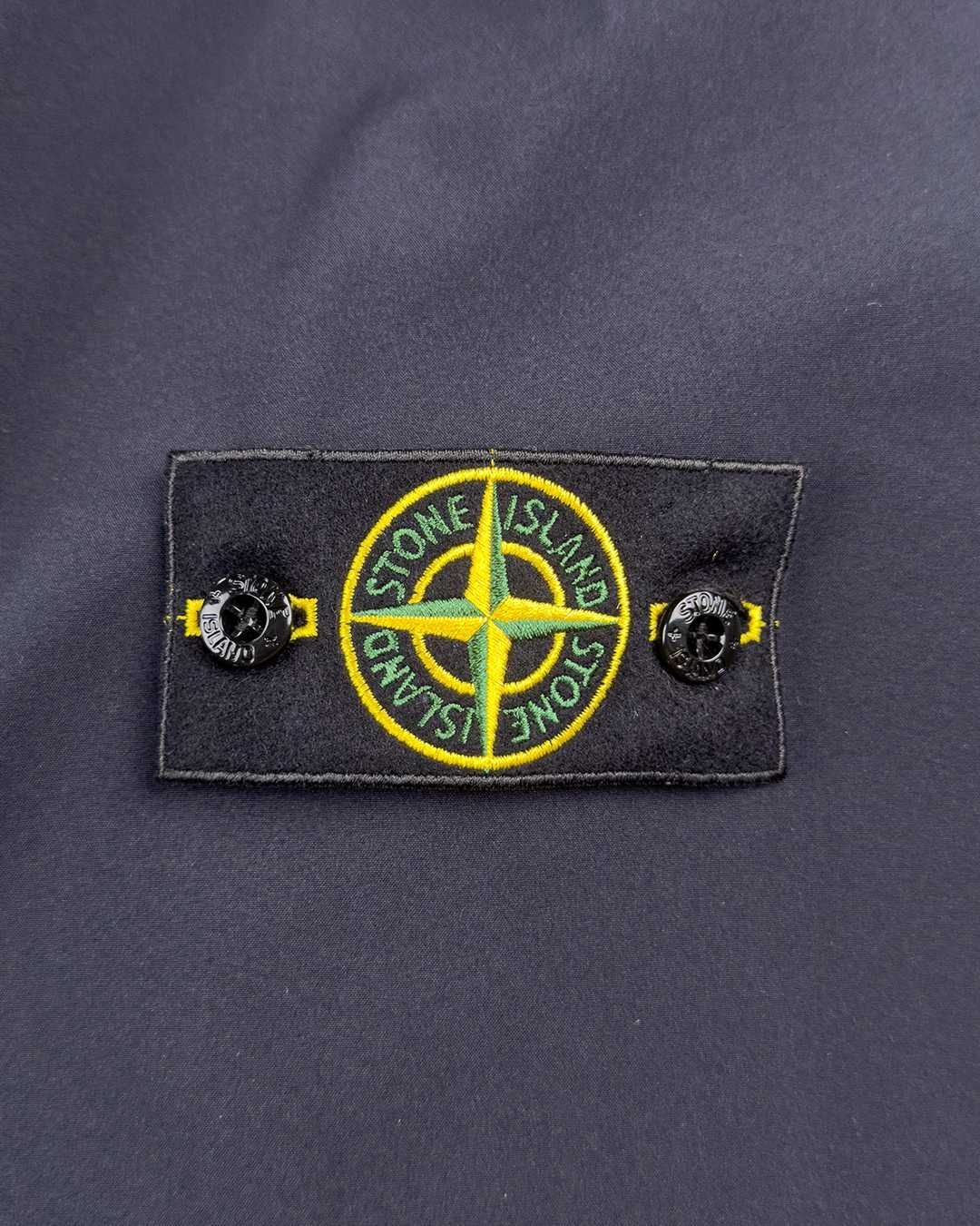 Куртка STONE ISLAND Q0122 SOFT SHELL-R_E.DYE Technology Dark Blue