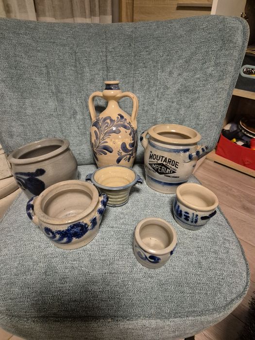 Stare naczynia ceramiczne cena za całość