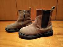 Botas de camurça para menina, n.º 29