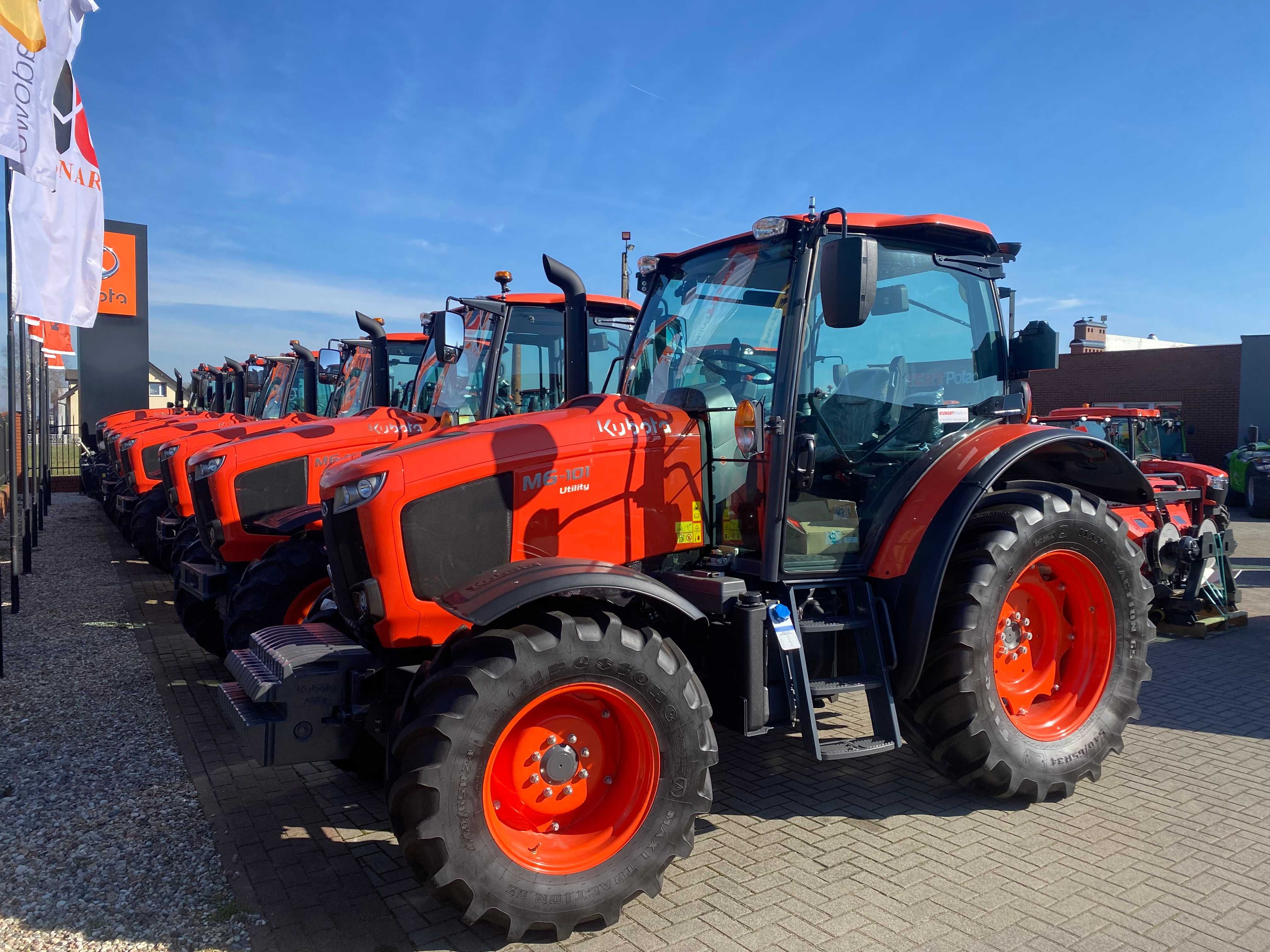 Ciągnik rolniczy Kubota Kubota M6-101 Utility, Finansowanie 0%