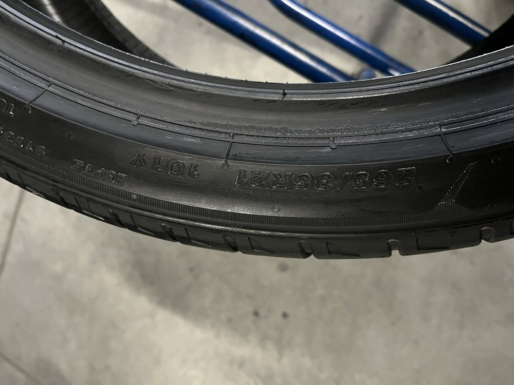 265/35/21+245/35/21 R21 Bridgestone Potenza Sport 4шт нові