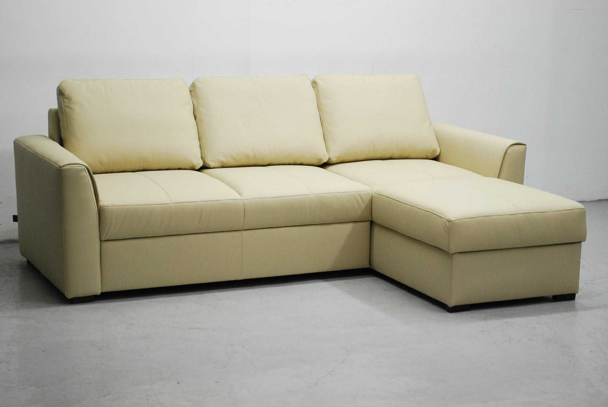 narożnik funkcja spania pojemnik SKÓRA naturalna 1100a sofa, rogówka,