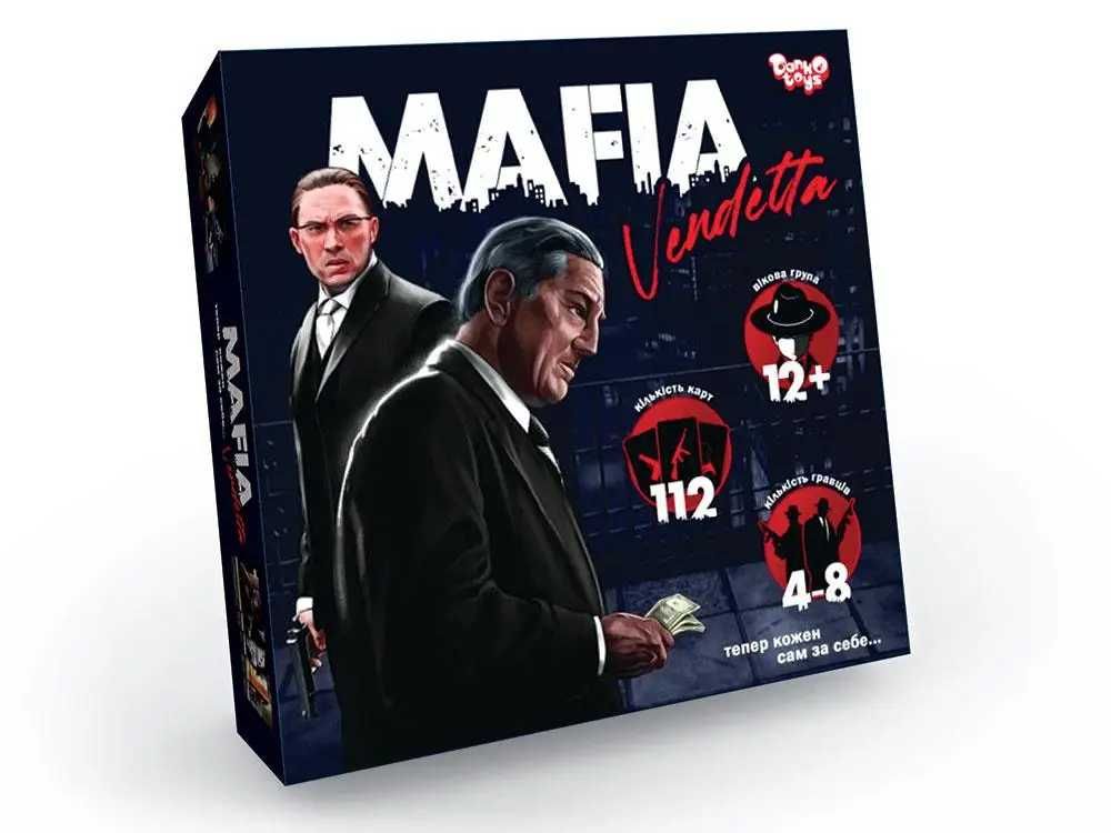 Игра Danko Toys "Mafia. Vendetta" (Укр) (MAF-01-01U)