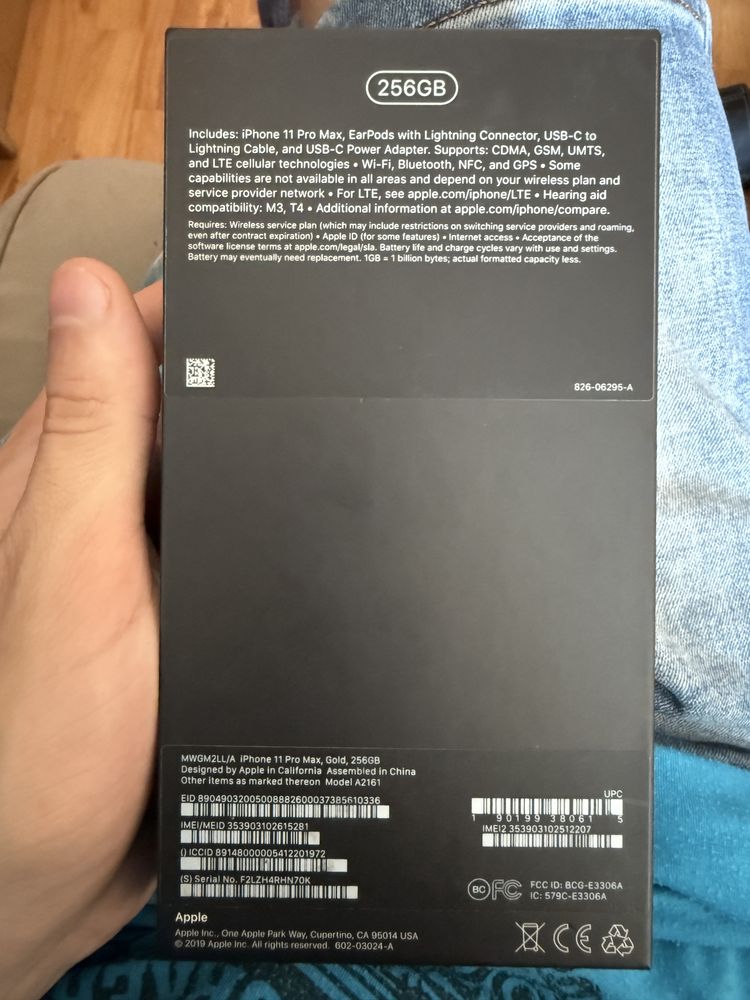 Iphone 11 pro max (256 gb)
