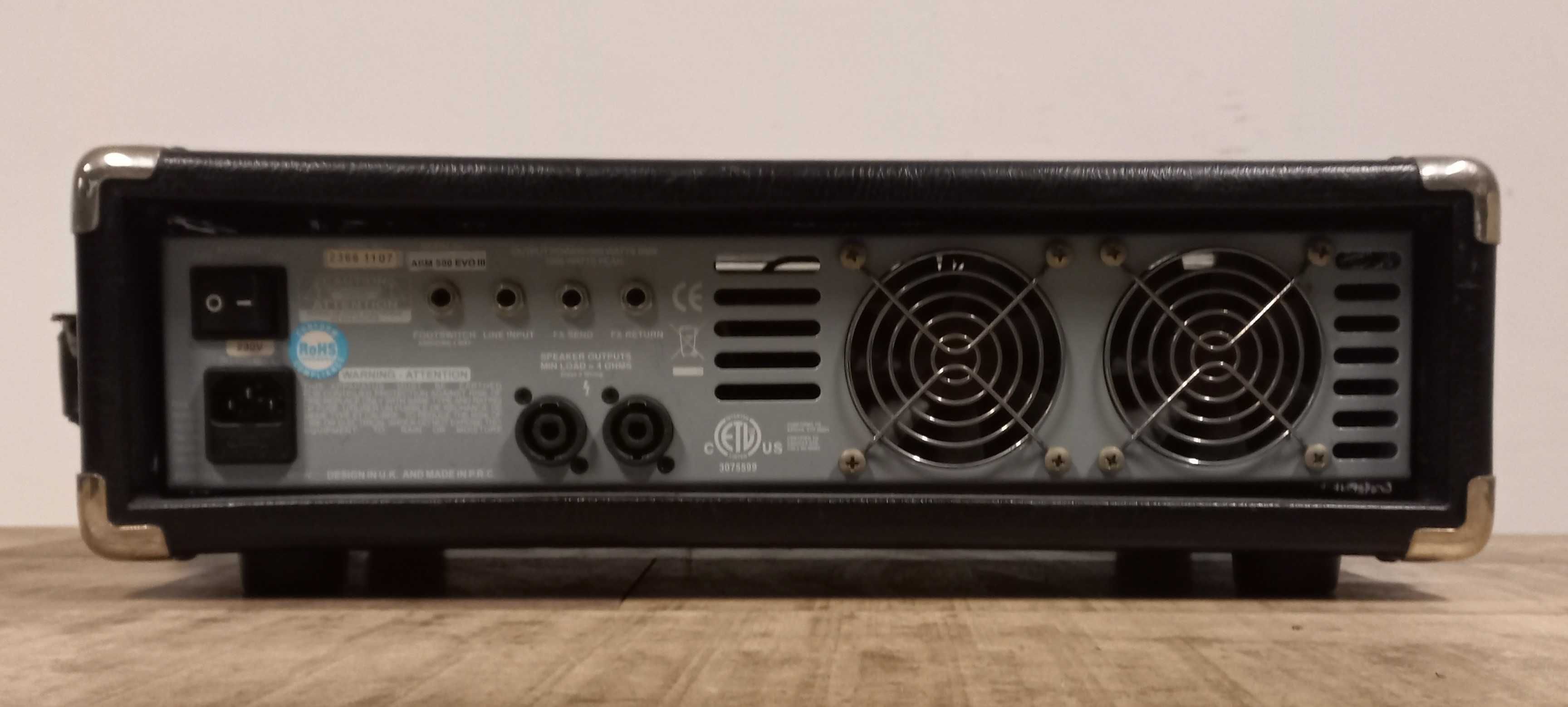 ASHDOWN ABM 500 EVO III head basowy 575W