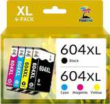 zestaw tuszy do drukarki epson cmyk trójkolor czarny 604 xl palmtree