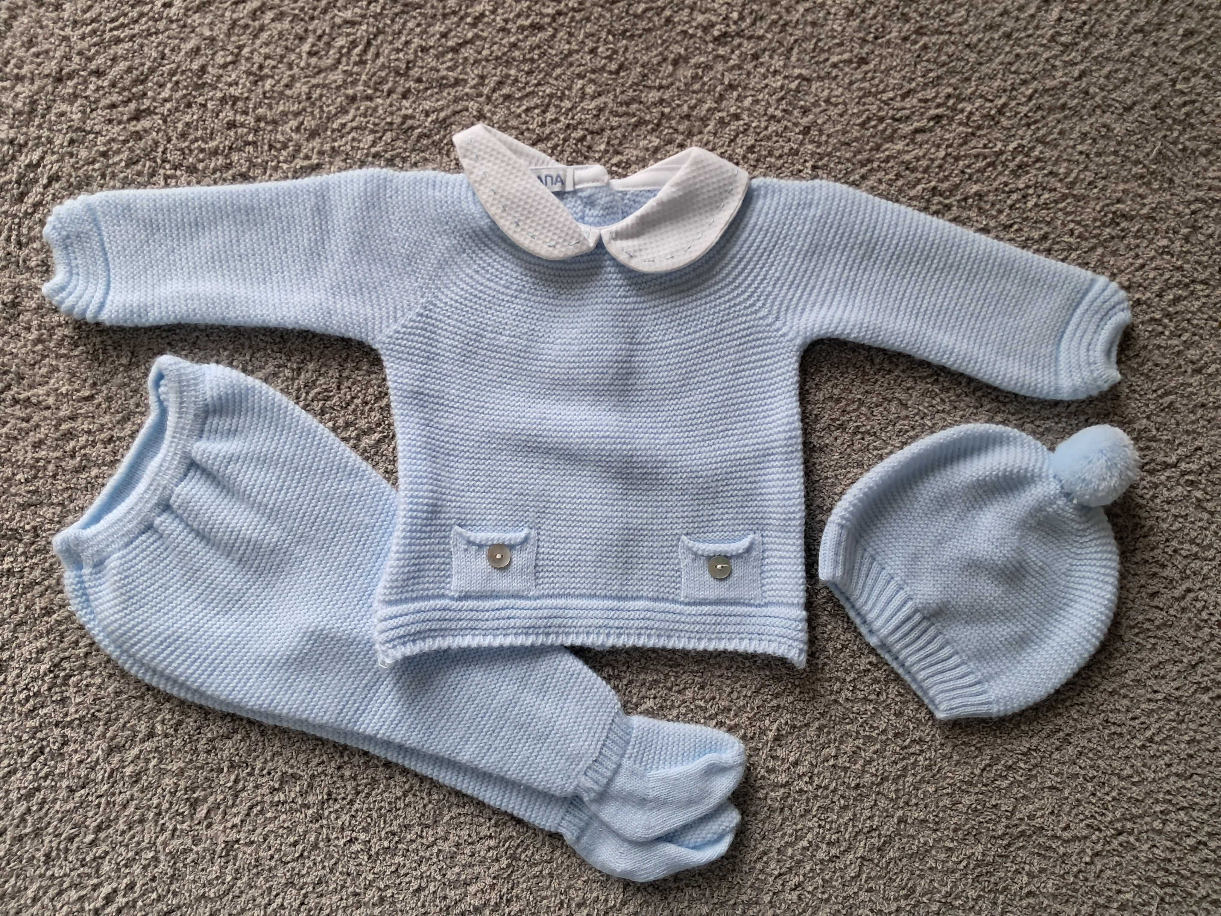 Roupa de menino - Tam: 0-3meses - NOVA