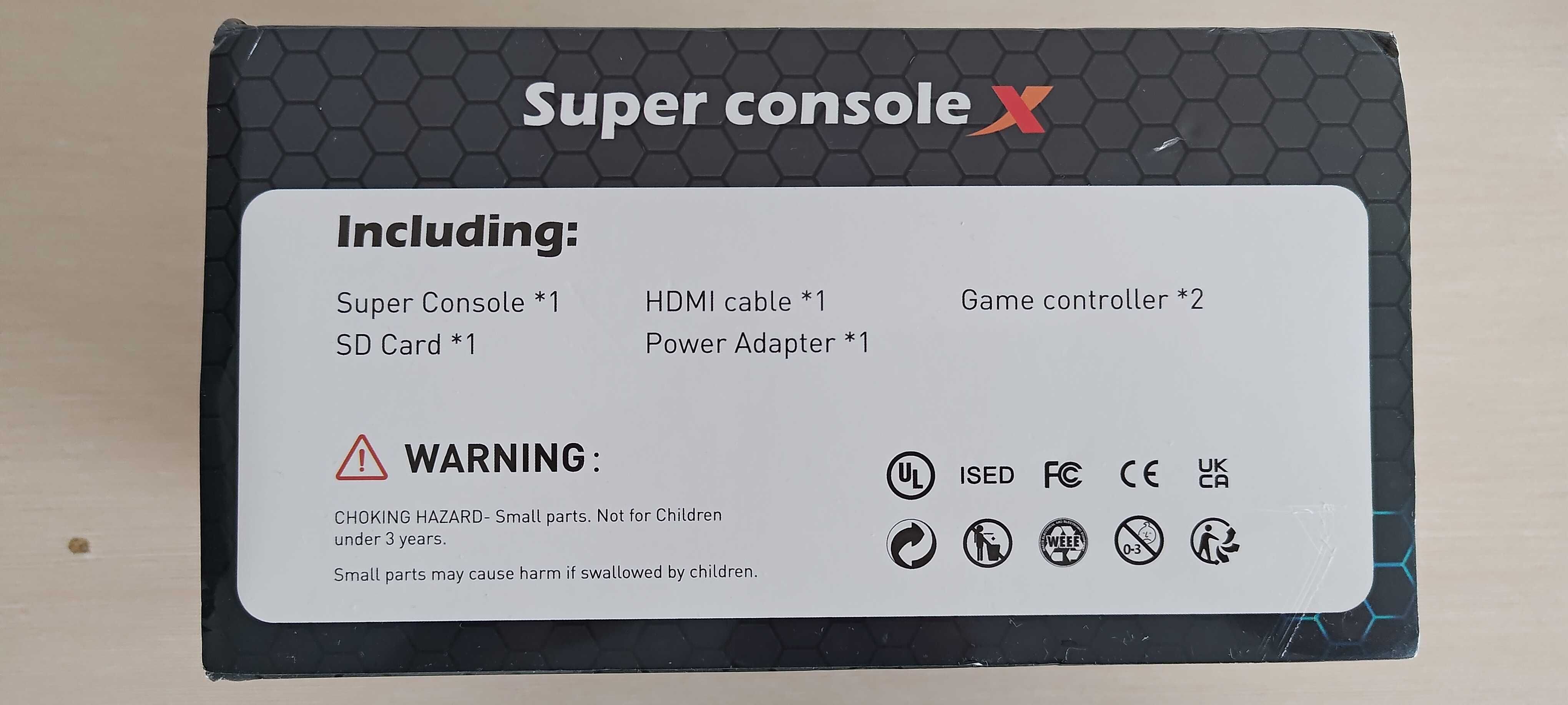 Super Consol X 64GB – Konsola Retro, Jak Nowa!