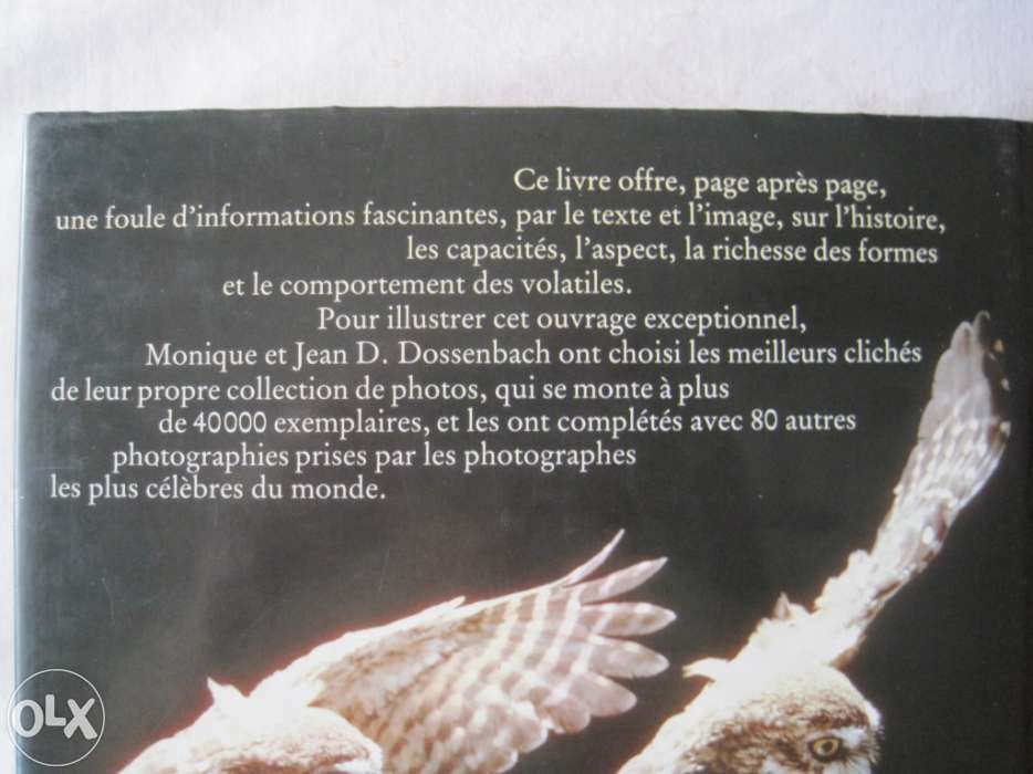 Livro raro "le monde merveilleux des oiseaux