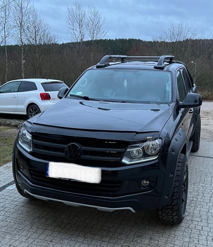 Lampy,orurowanie przód,relingi dachowe.Vw amarok