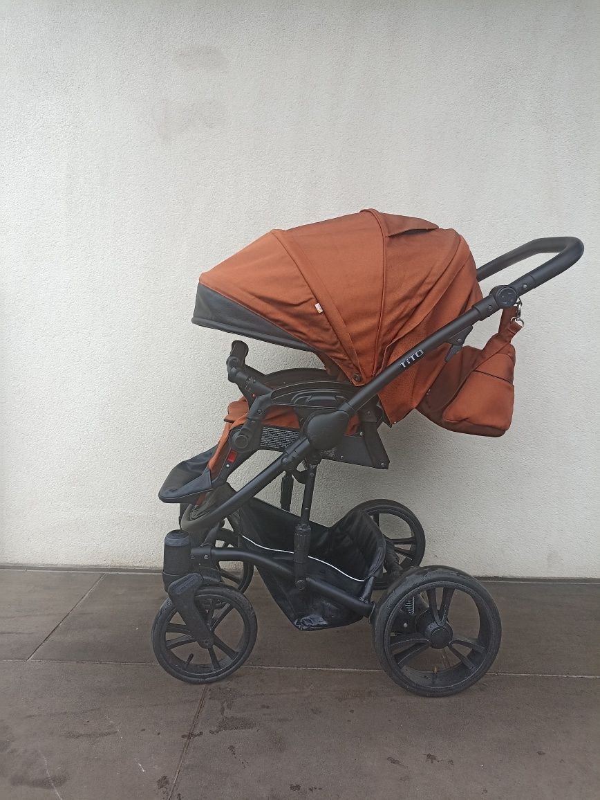 Wózek 3/1,4/1 Bebetto tito fotelik cybex cloud i size rozkladany