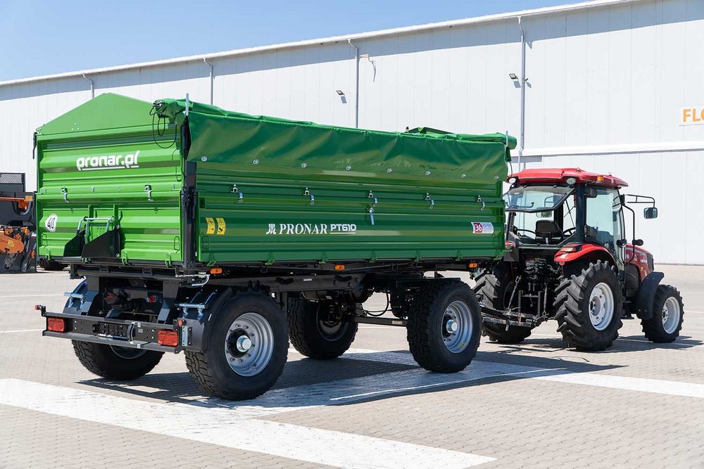 Przyczepa Rolnicza PRONAR PT610 10t PT612 Plandeka Gratis Metal-Fach
