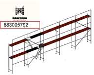 Rusztowanie ramowe plettac pletak 100m2