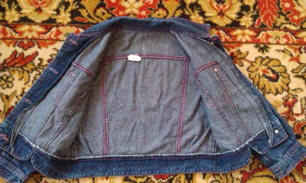 Джинсовый пиджак , куртка Италия
