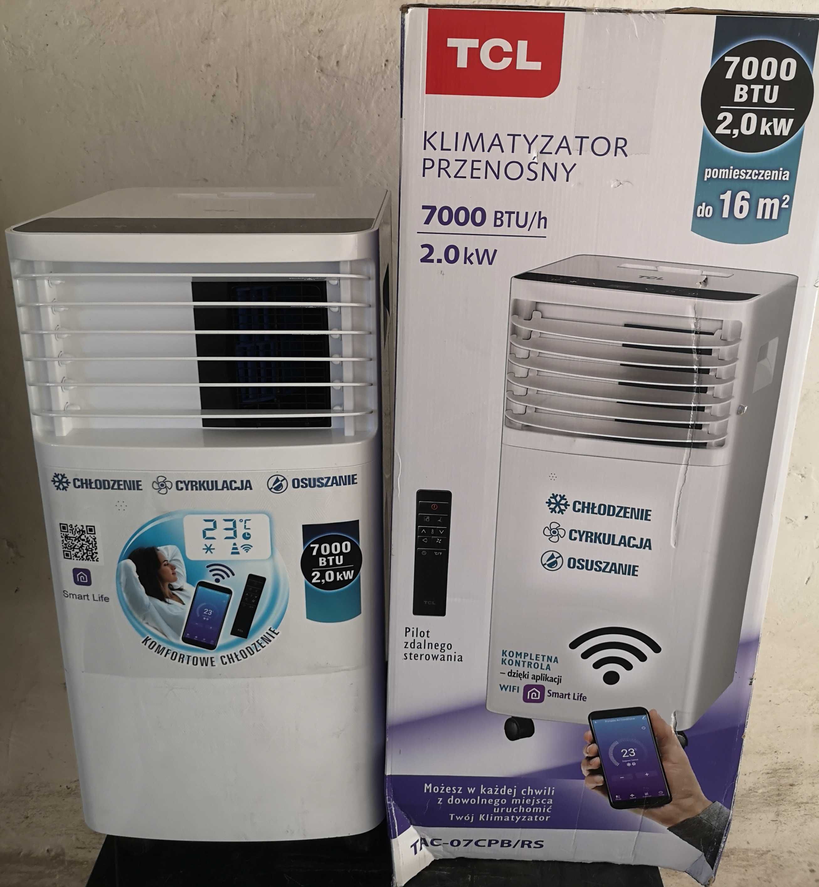 NOWY! Klimatyzator TCL TAC-07CPB/RS