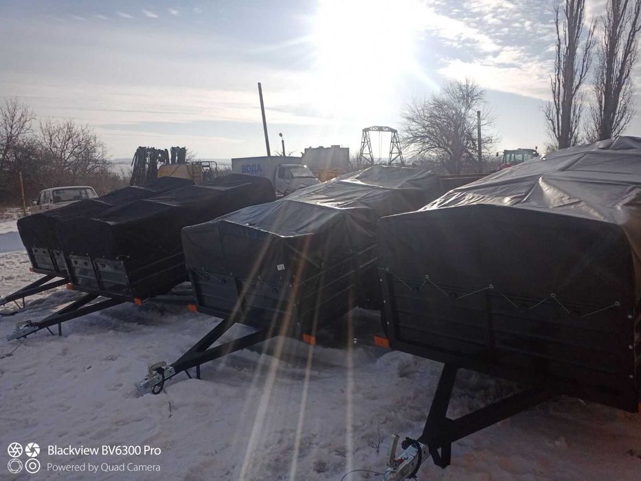 Причіп легковий ПА 2000/1300/400 на АЛКО ресорах   Доставка Документи