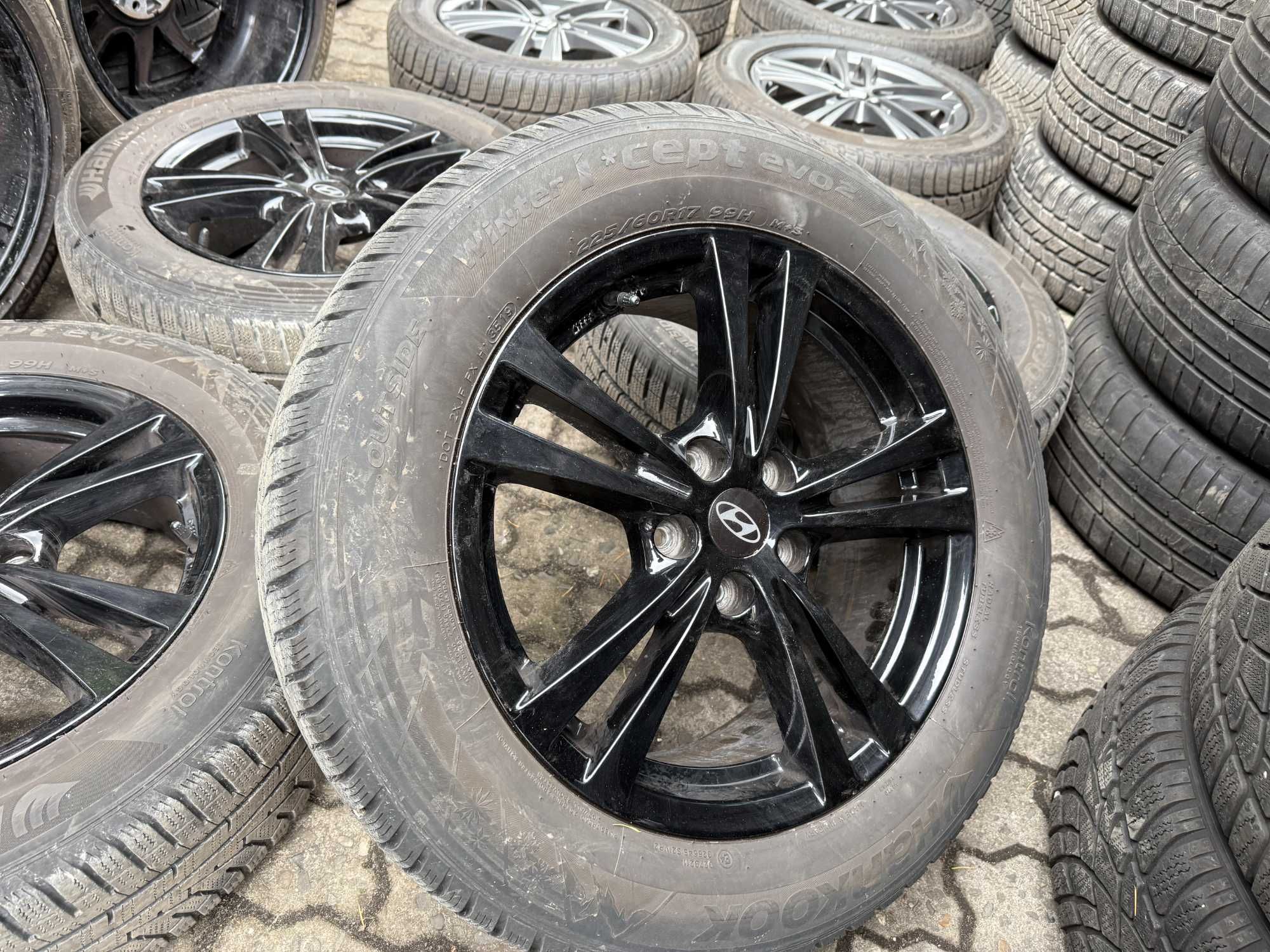 Felgi aluminiowe 17" 5x114,3 Hyundai IX35 Tucson Kia Sportage +opony