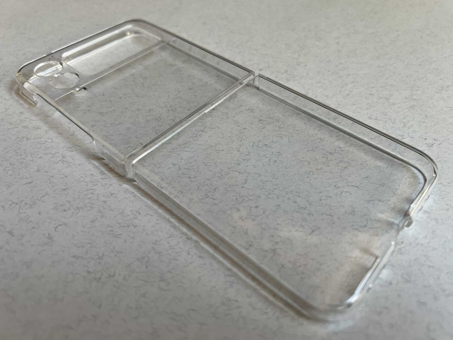 Samsung Galaxy Flip 4 чохол із прозорого пластику чехол накладка