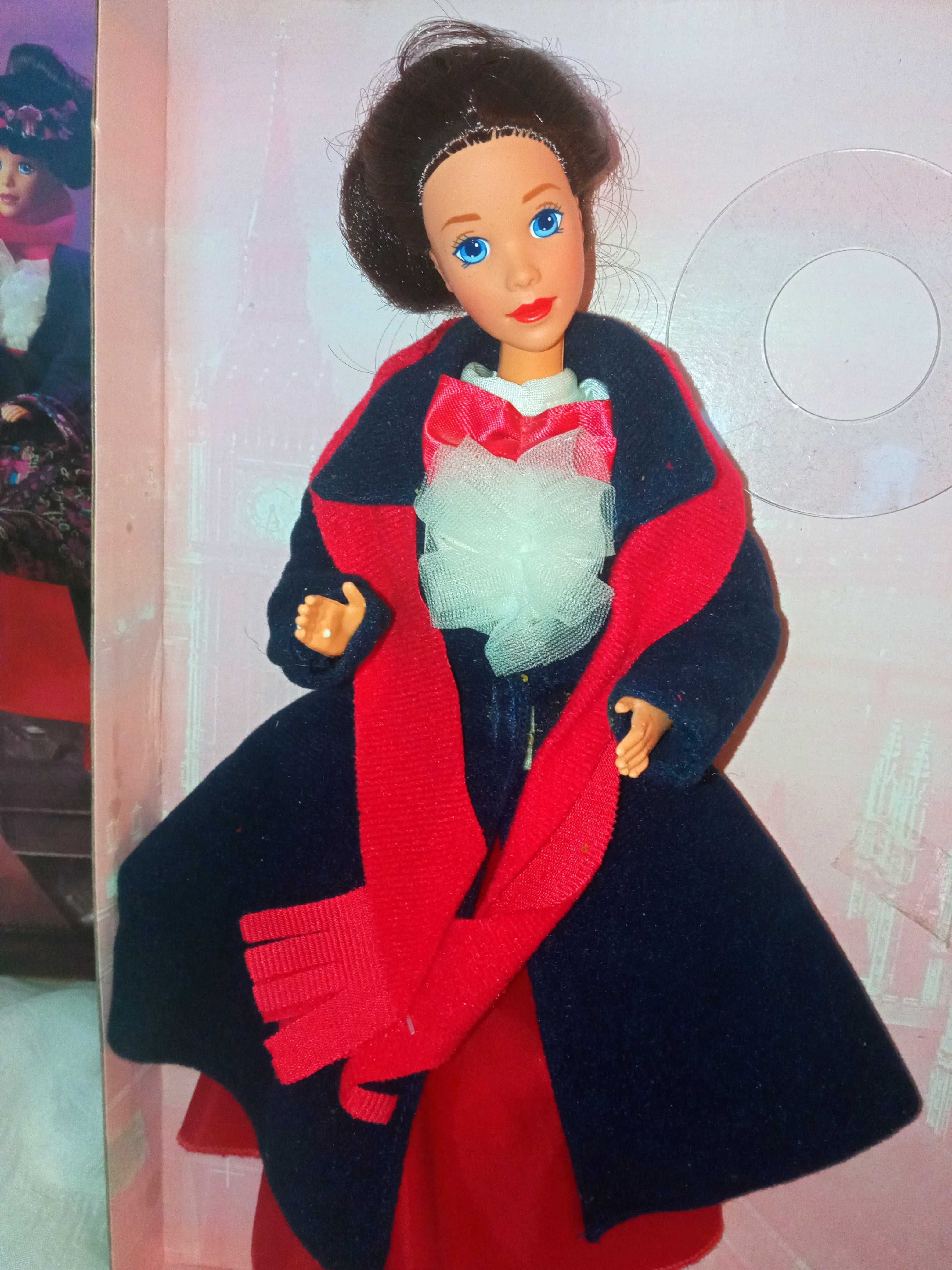 Mary Poppins Walt Disney Mattel lalka Barbie w pudełku 1993 z kolekcji