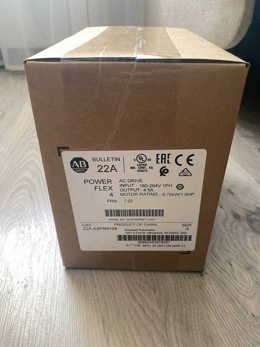 Частотний перетворювач Allen Bradley 22A-A4P5N104
