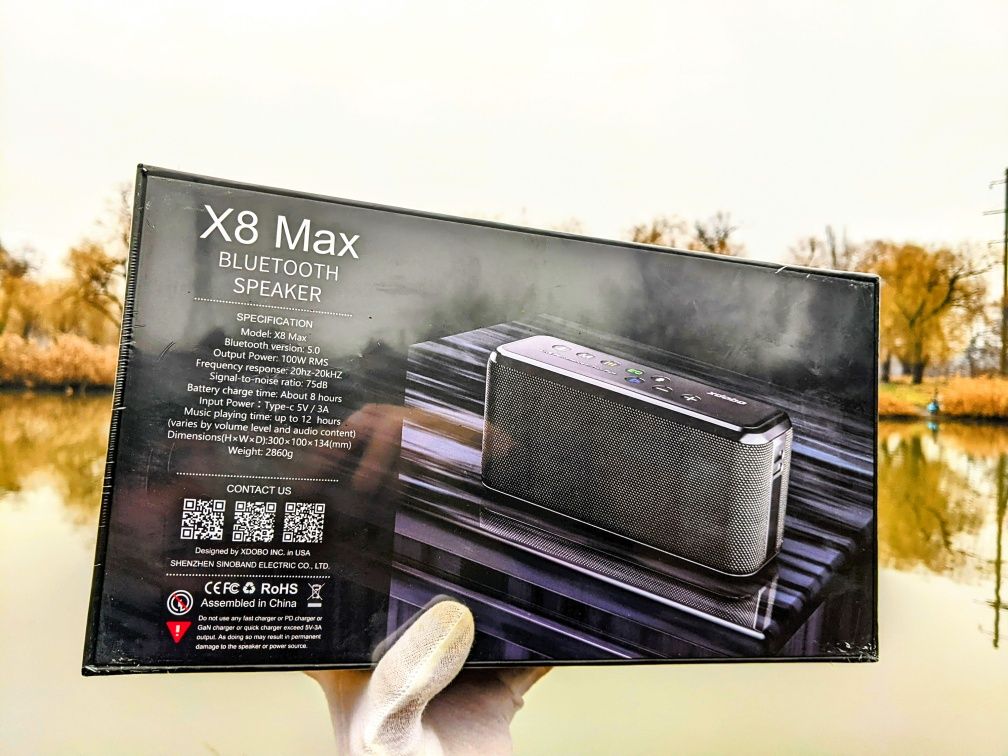 Bluetooth колонка Xdobo X8 MAX   Hi-Fi  20000mah з функцією power bank