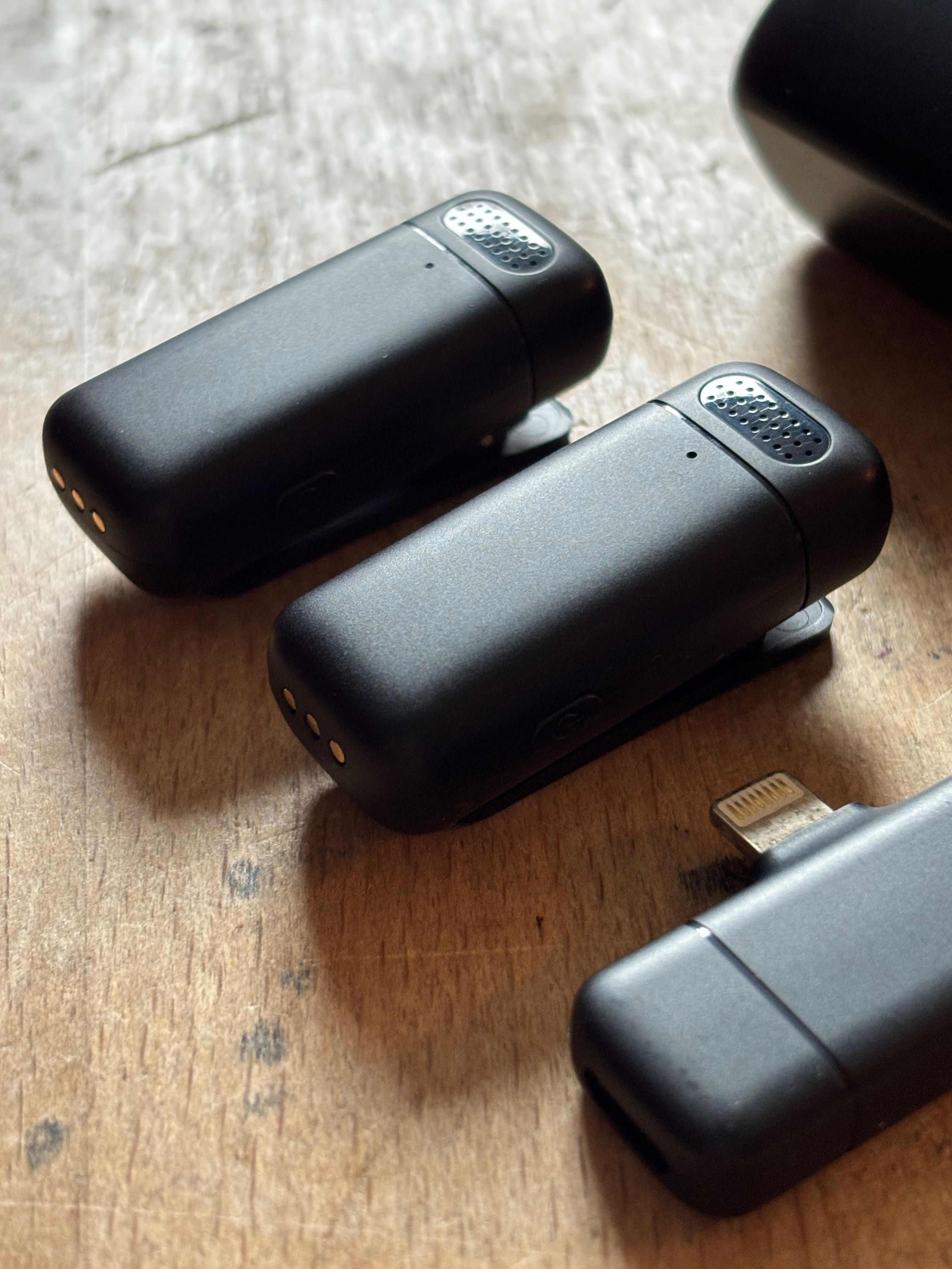 2 mikrofony bezprzewodowe 7Ryms na lightning, JAK NOWE, faktura VAT
