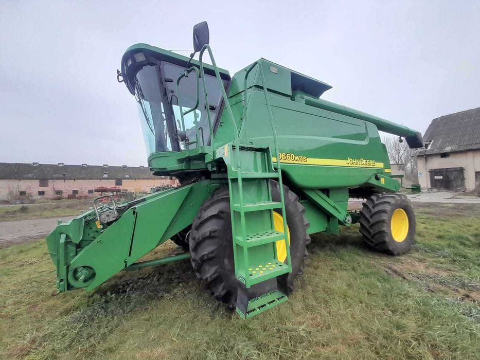 kombajn zbożowy John Deere 9660 WTS , 2004 rok