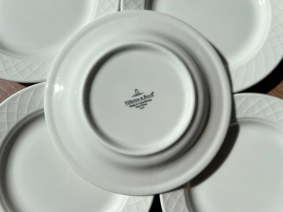 Набір з 6 десертних тарілок Villeroy & Boch, Bella. Вінтаж, Німеччина.