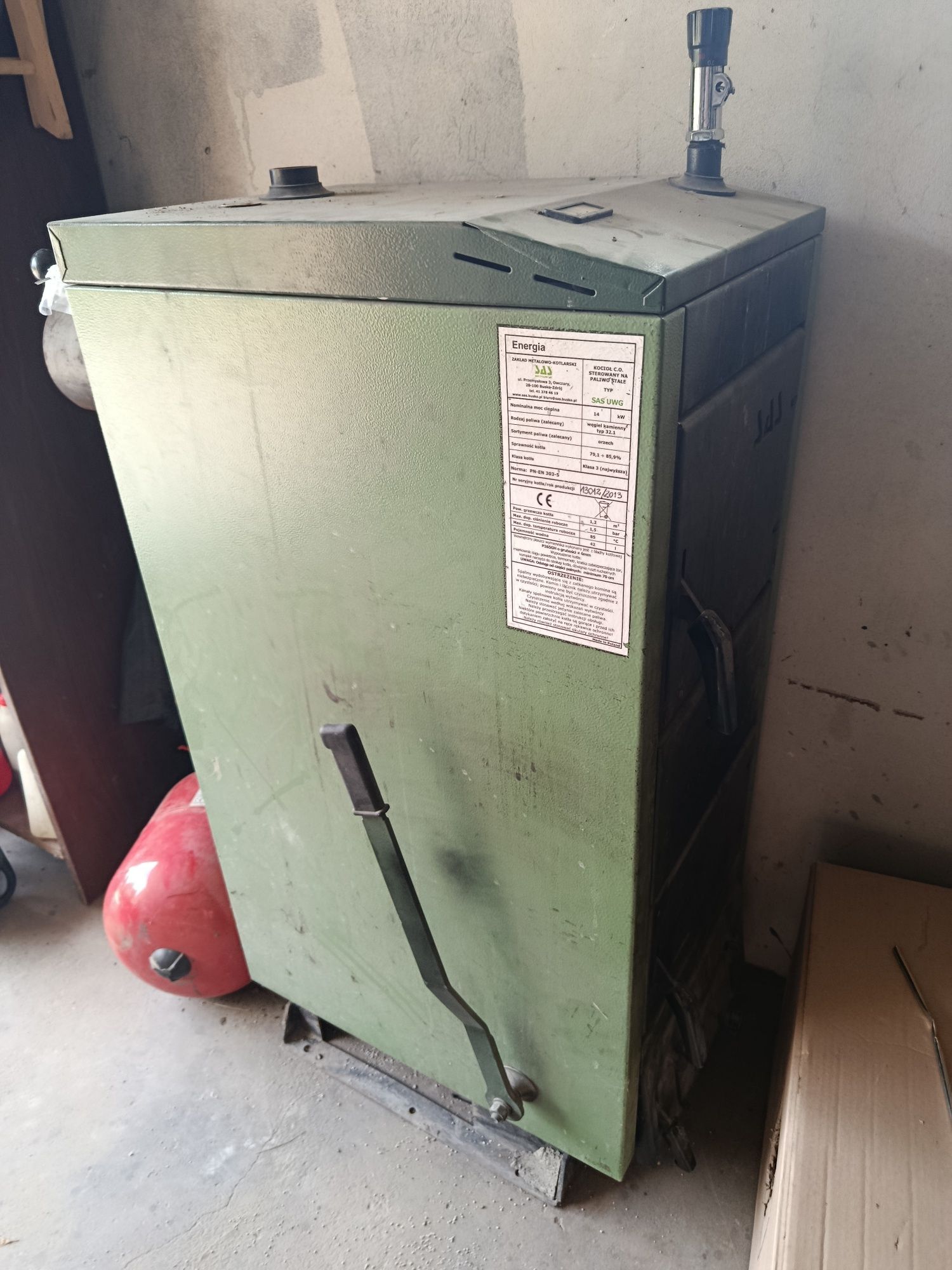 Piec SAS 14 kw- części